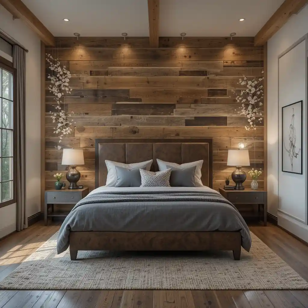 Reclaimed Wood Accent Wall