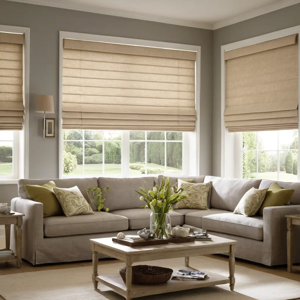 Roman Blinds for Elegance