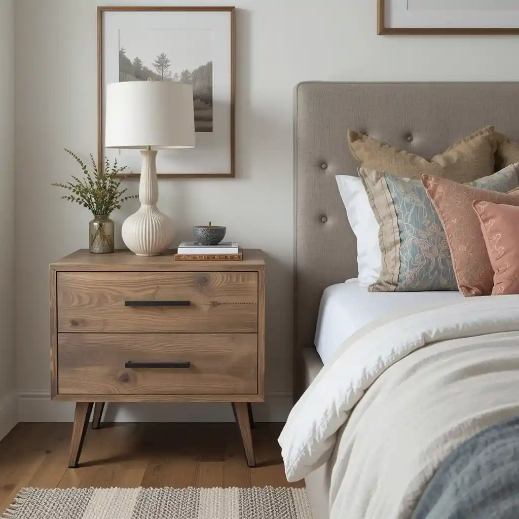 Rustic Modern Nightstands