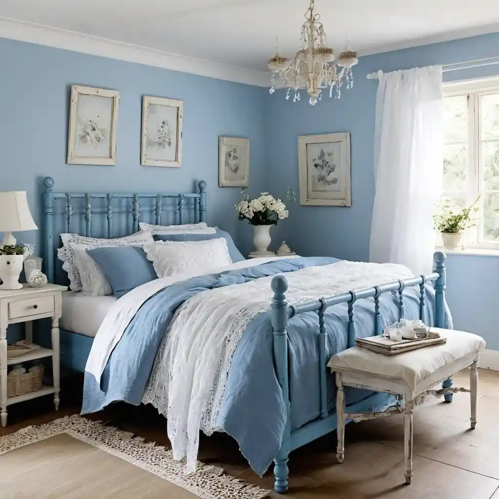Shabby Chic Blue