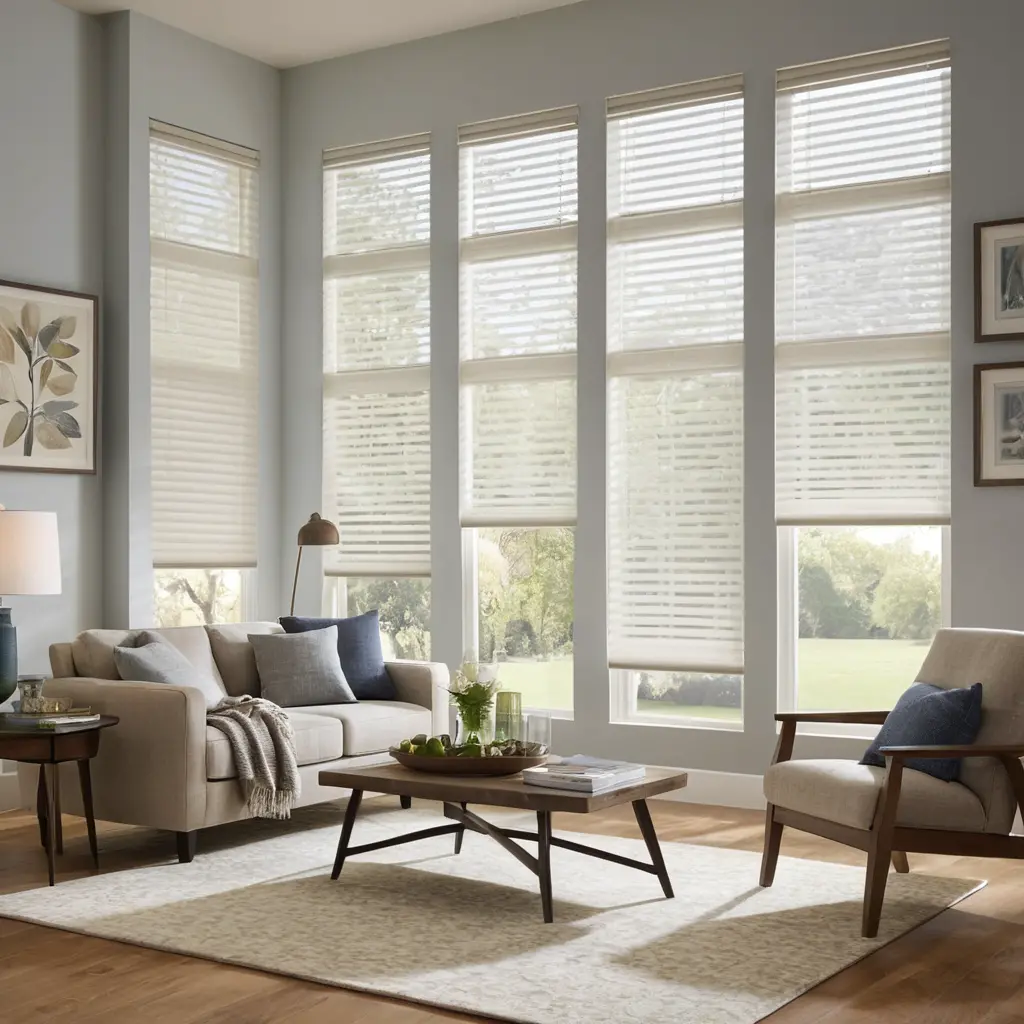Sheer Blinds for Soft Light Filtering