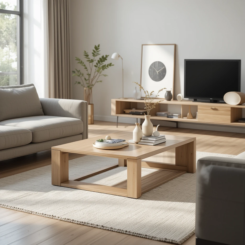 Simple, Functional Coffee Tables