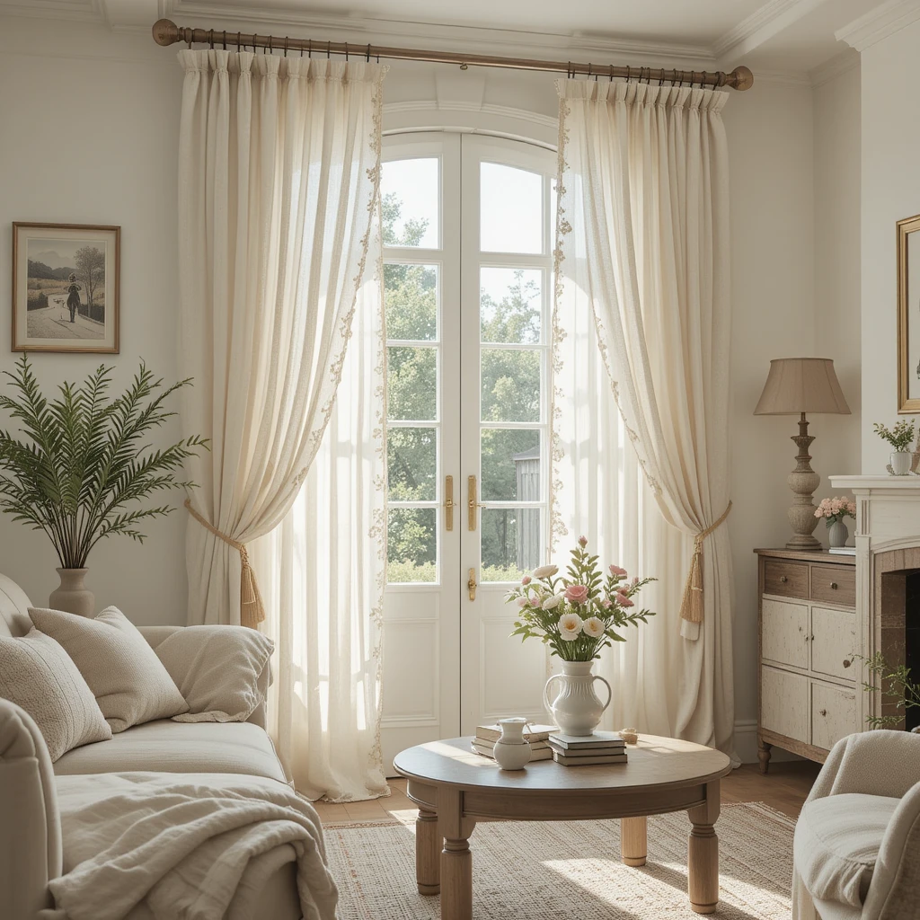 Soft Drapery and Linen Curtains