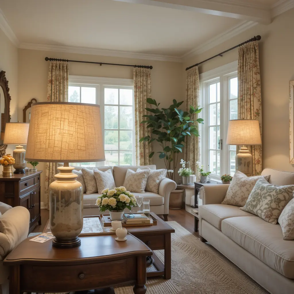 Soft Lighting with Table Lamps