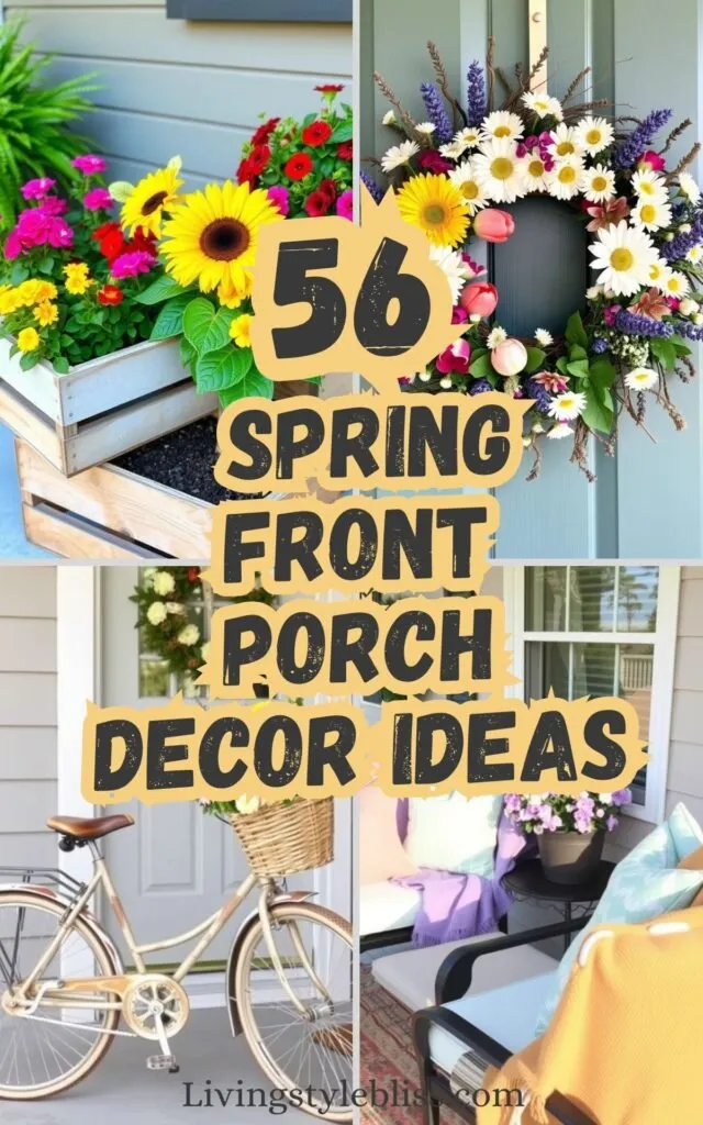 Spring Front Porch Decor Ideas