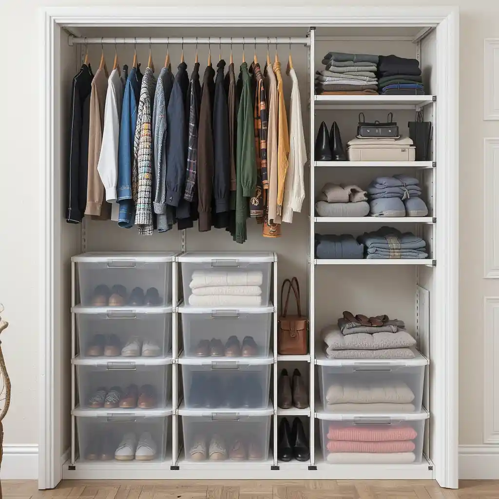 Stacked Storage Units