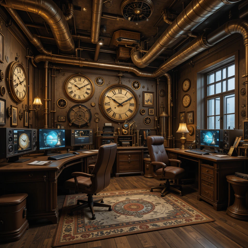 Steampunk Gaming Room