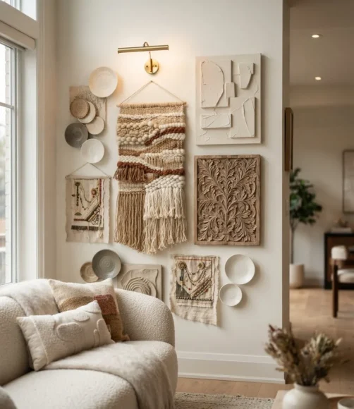 Textured Wall Art Gallery Wall