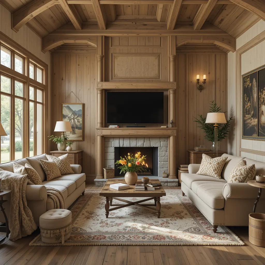 Textured Wall Paneling