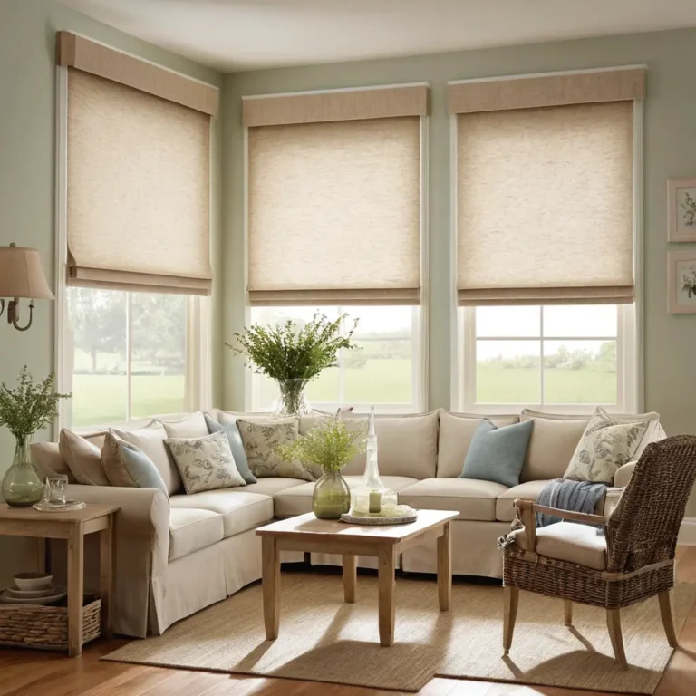 Tie-Up Blinds for Soft, Casual Appeals