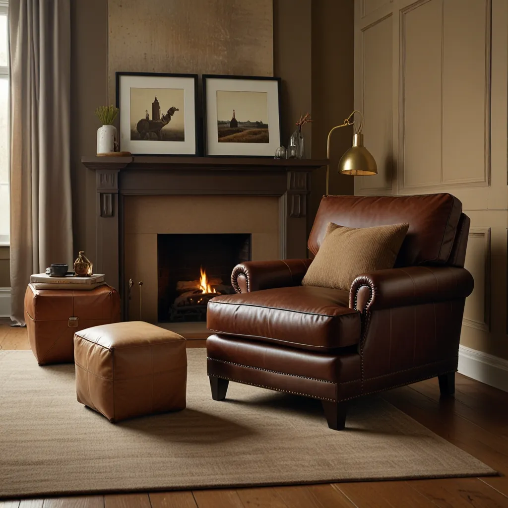 Timeless Leather Accents