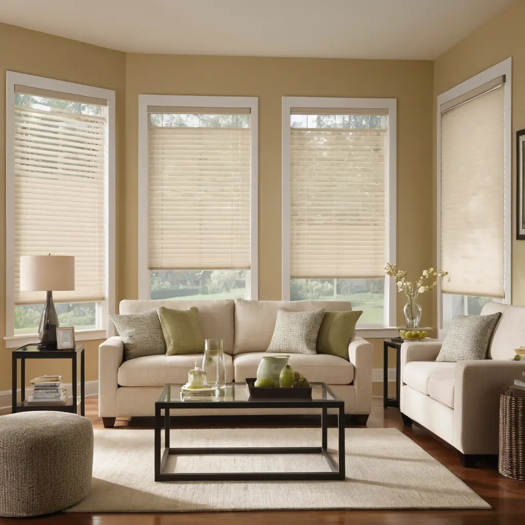 Translucent Blinds for a Soft Glow