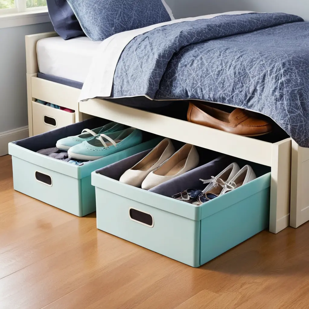 Under-Bed Storage Bins