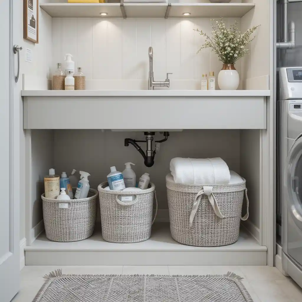 Under-Sink Storage Baskets