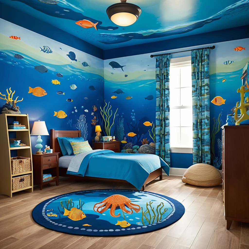 Underwater Adventure with an Ocean Theme
