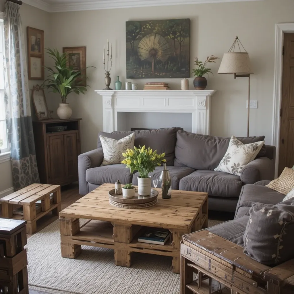 Upcycled Wooden Pallet Furniture