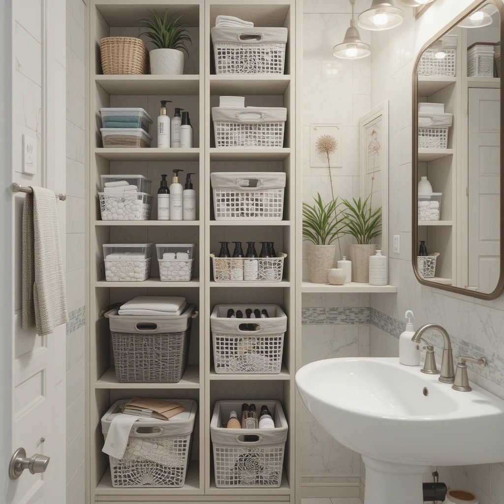 Use Stackable Bins for Storage