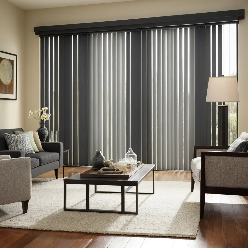 Vertical Blinds for a Sleek Look
