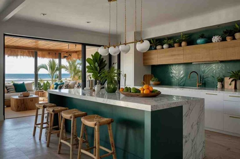 Vibrant Tropical Greenery as a Statement