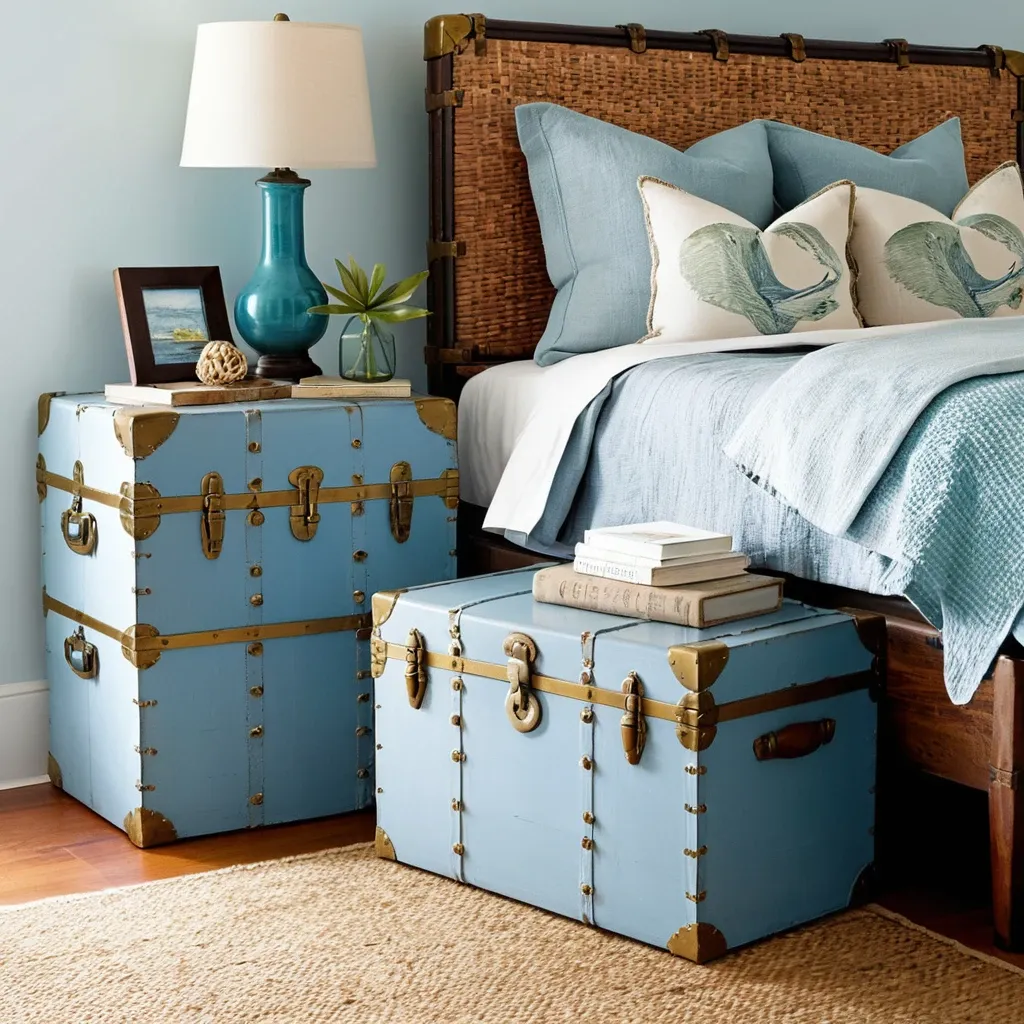 Vintage Coastal Trunks