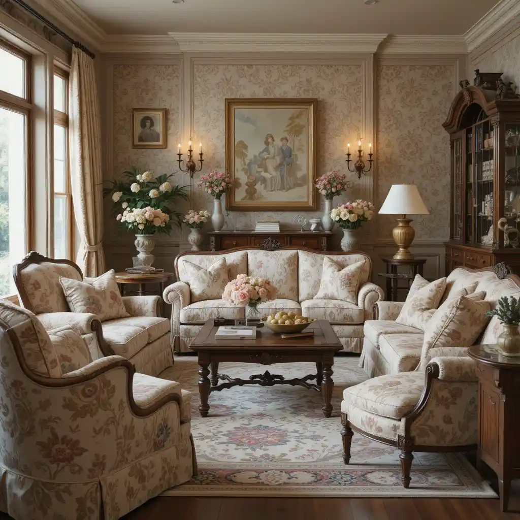 Vintage Fabric Upholstery for a Soft, Classic Look