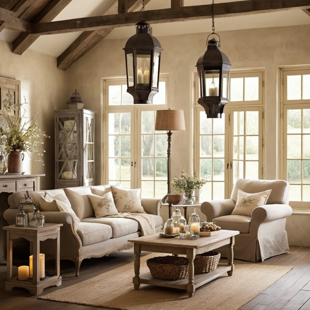 Vintage French Lanterns