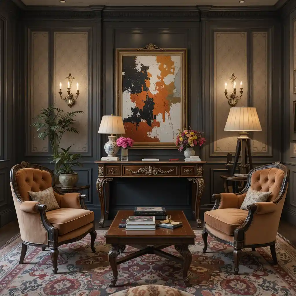 Vintage-Inspired Decor with Modern Touches