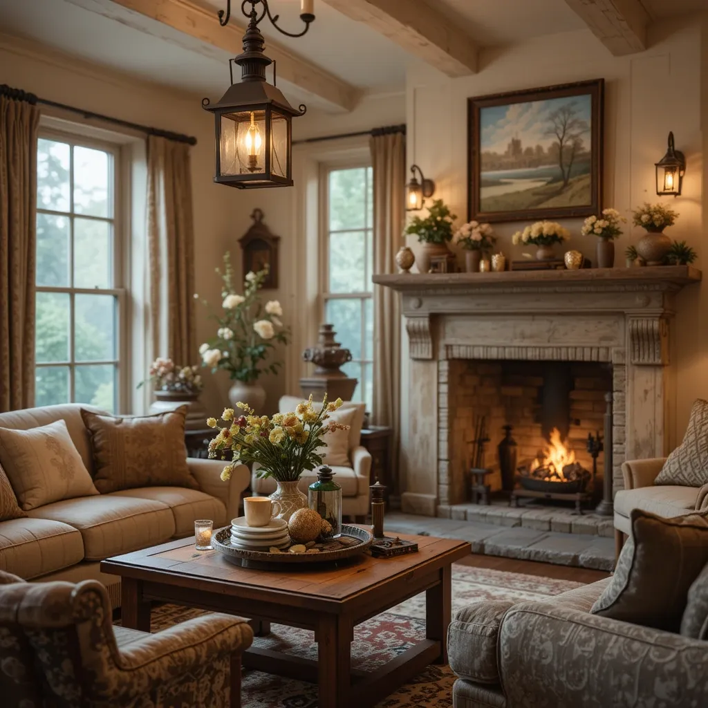 Vintage Lanterns for Soft Lighting