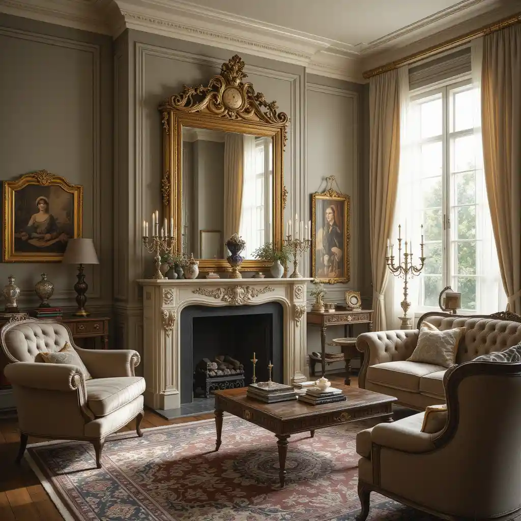Vintage Mirrors to Enhance the Space