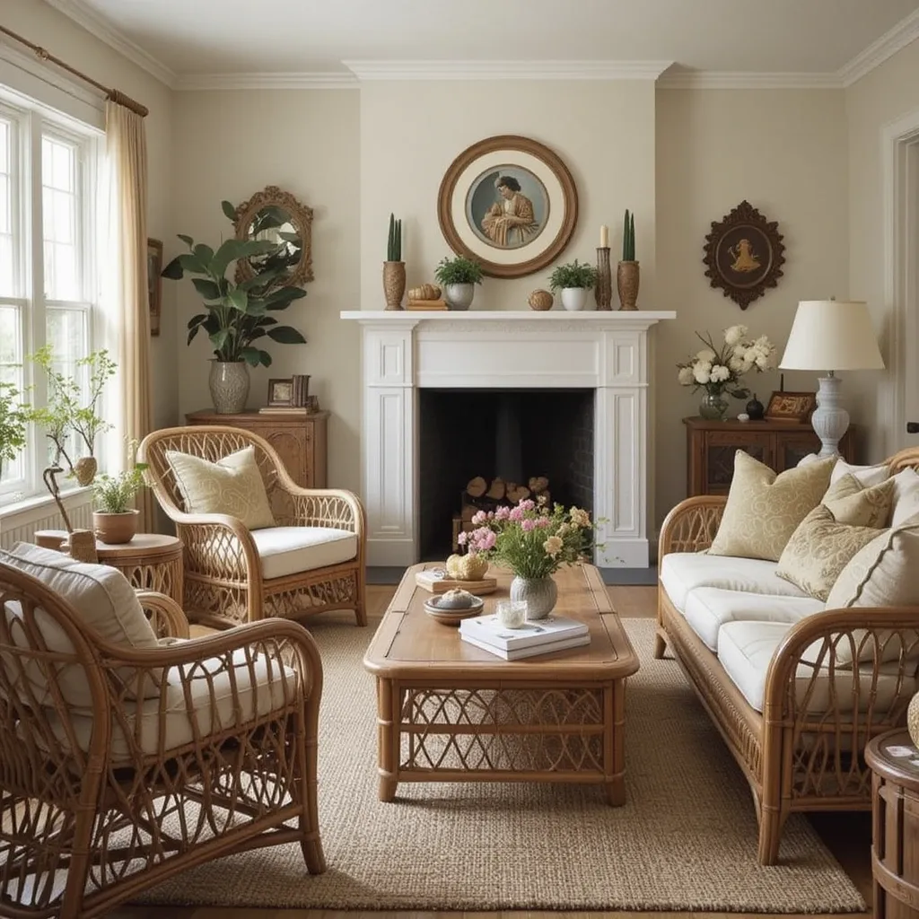 Vintage Rattan Furniture