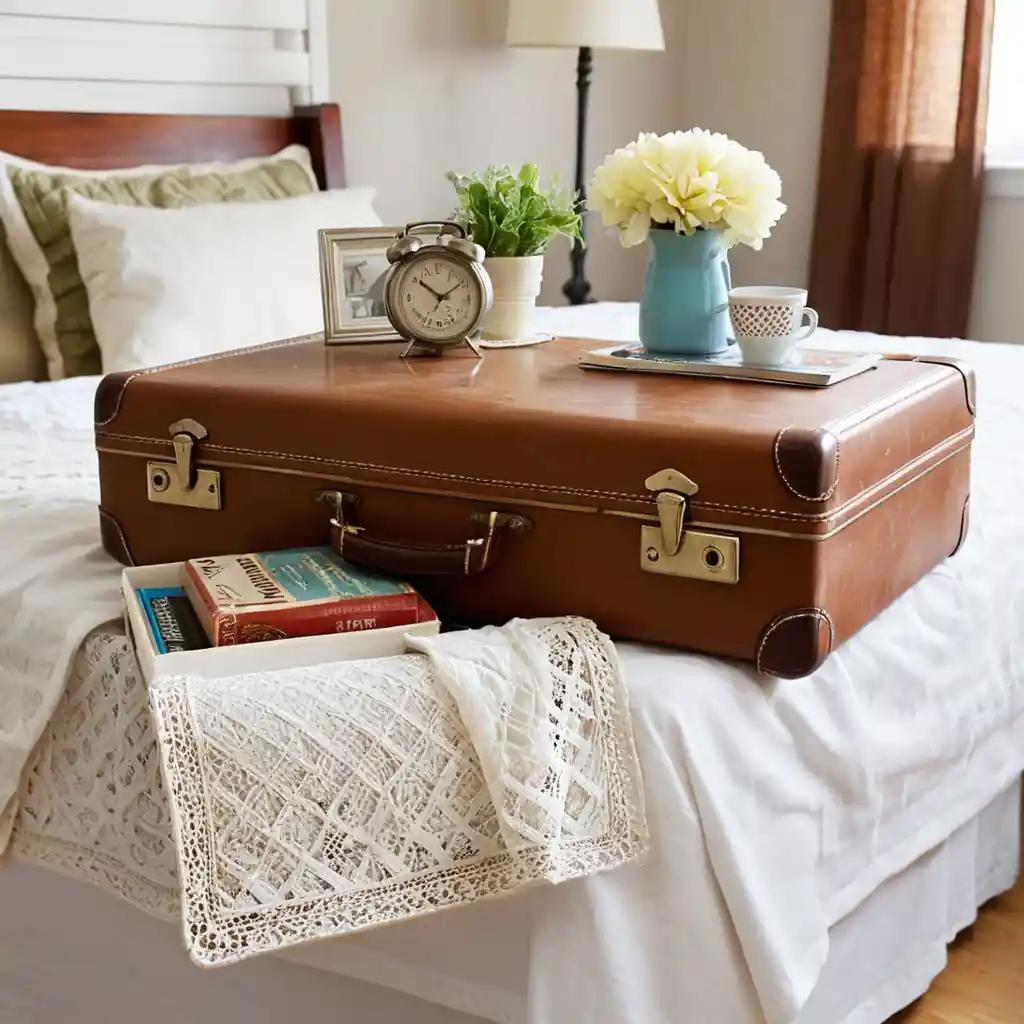 Vintage Suitcases for Storage