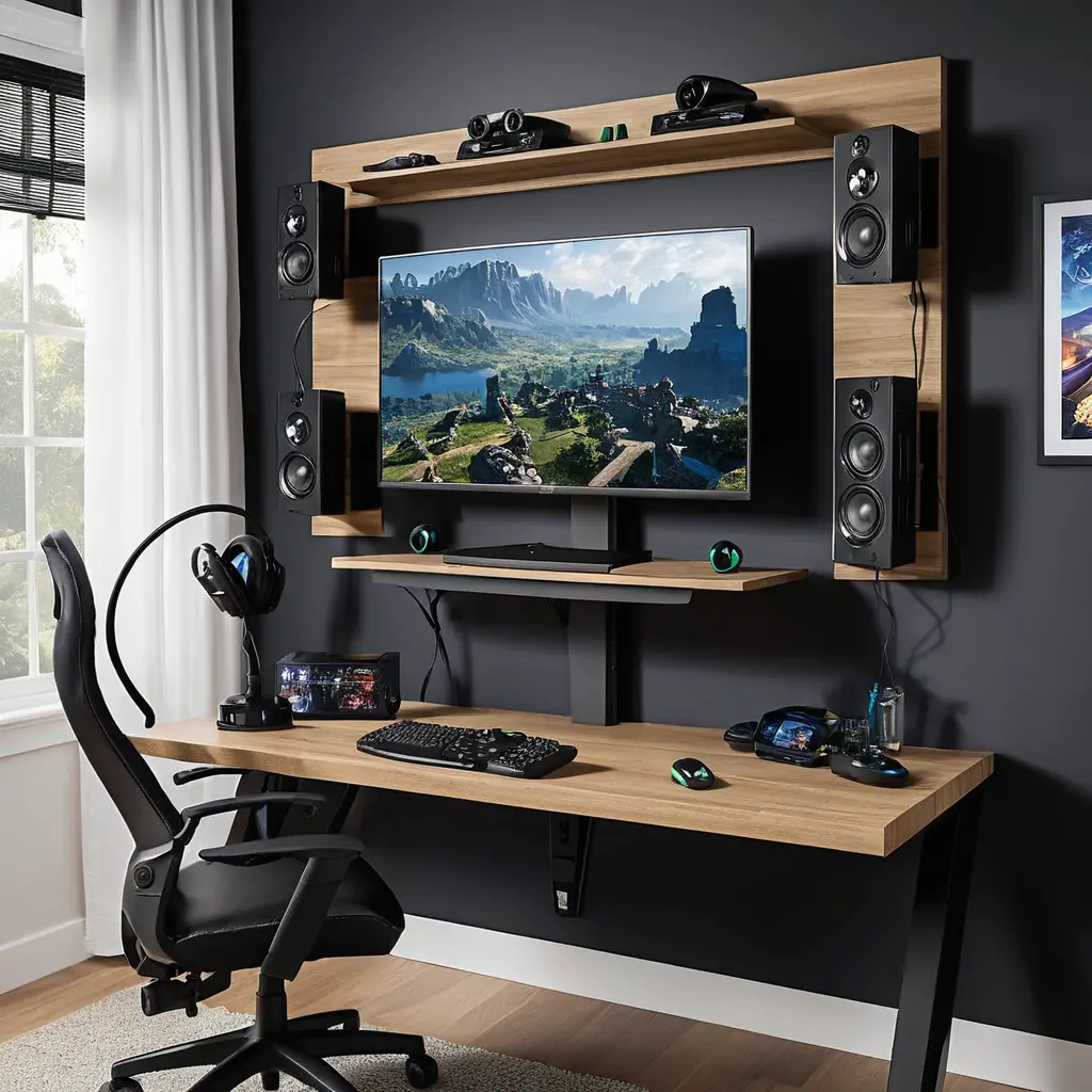 Wall-Mounted Gaming Monitors