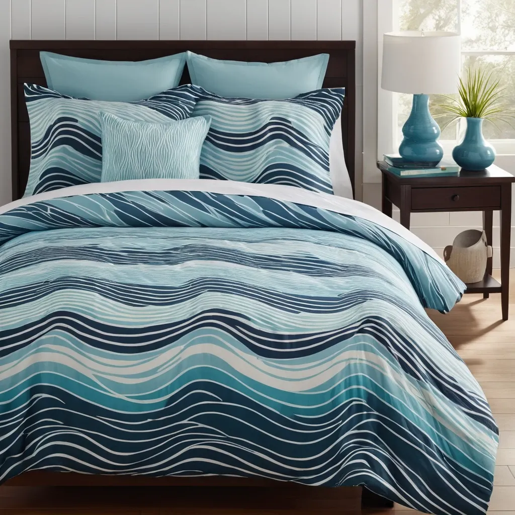 Wave-Patterned Bedding