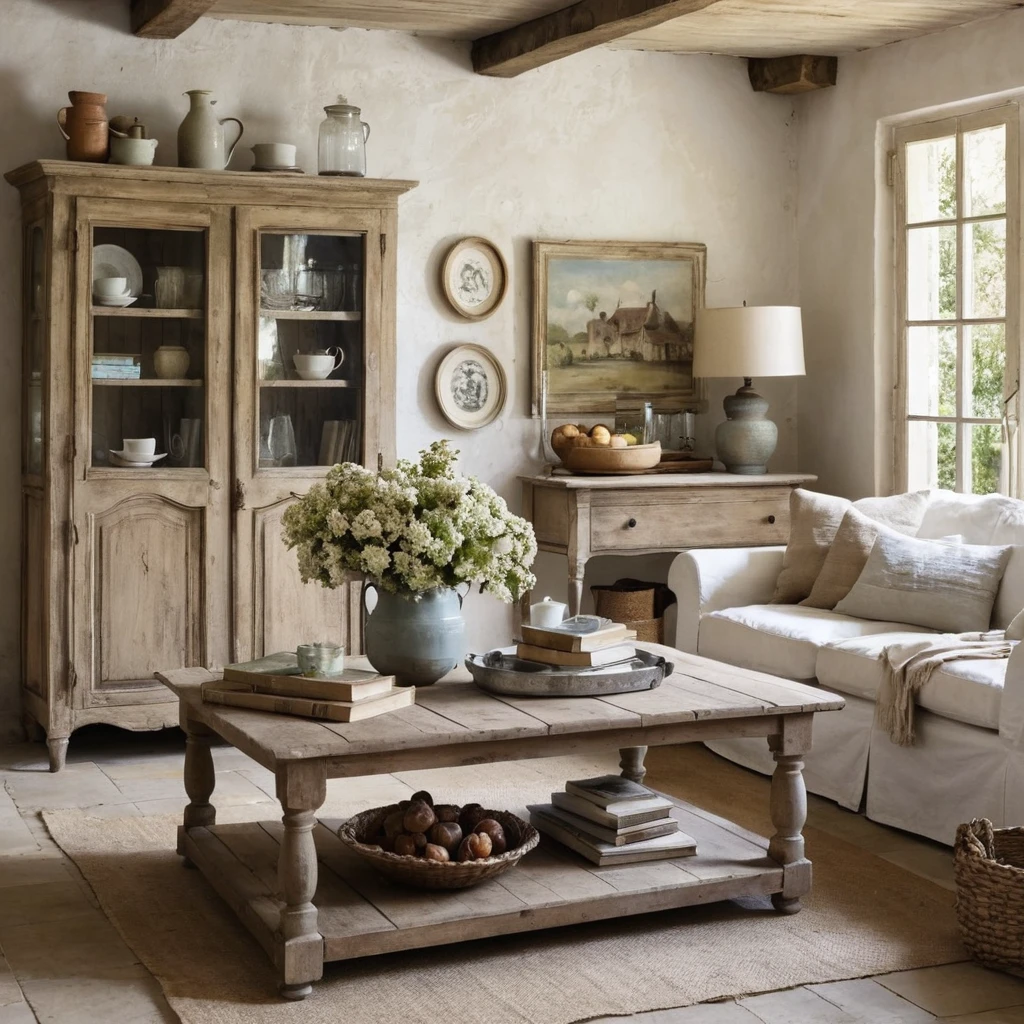 Weathered Wooden Furniture