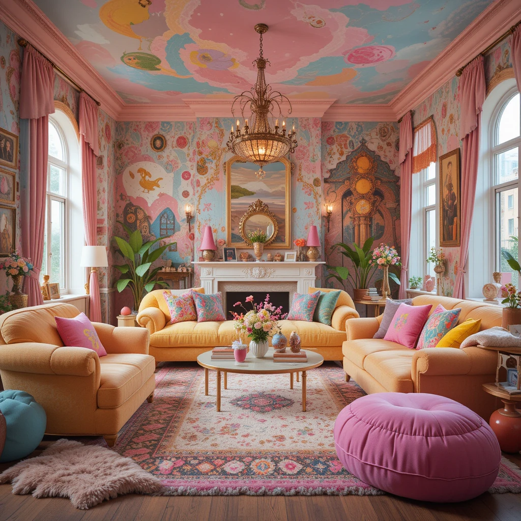 Whimsical Wonderland Living Room