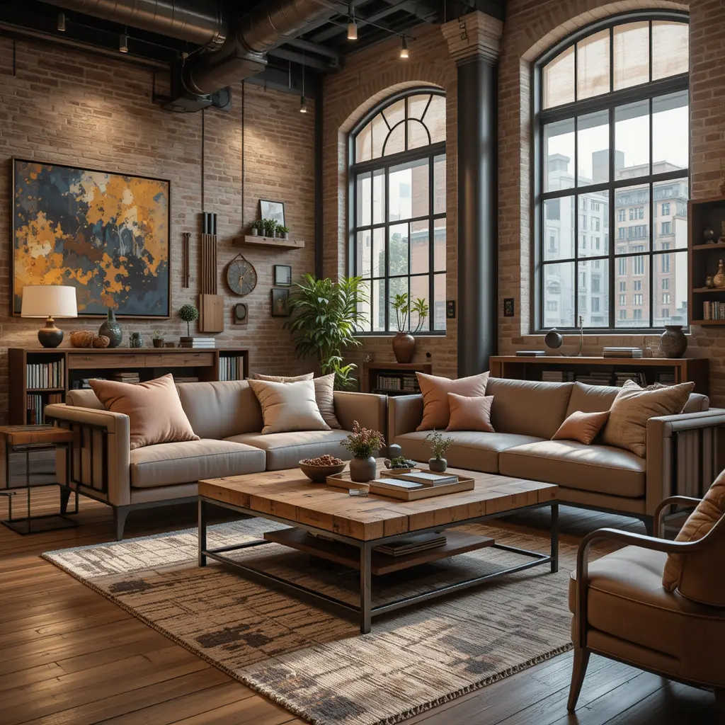Wood and Metal Combination
