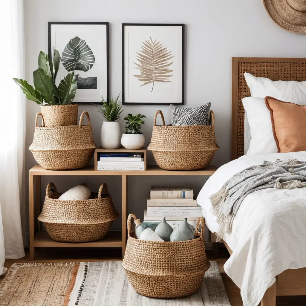 Woven Basket Storage