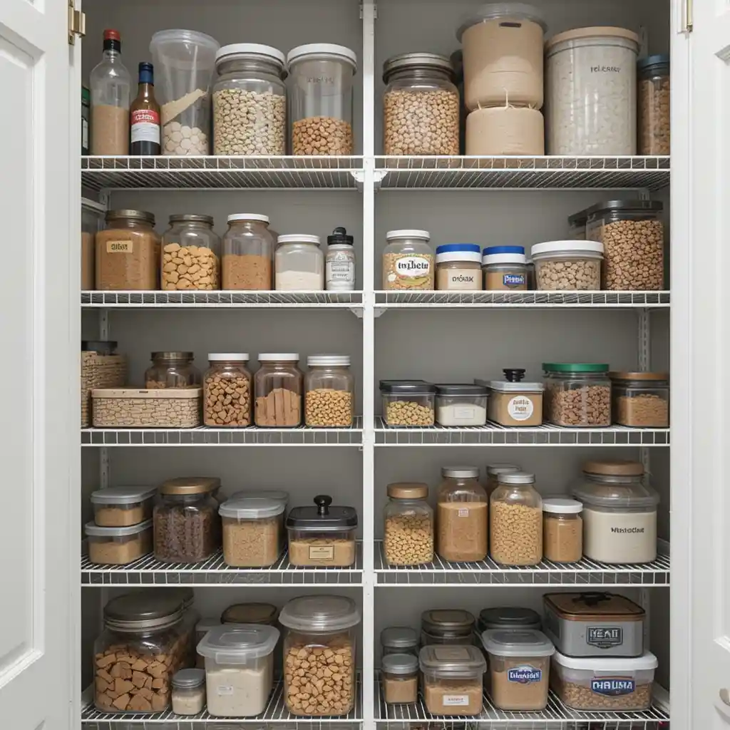 Adjustable Wire Shelving for Versatility