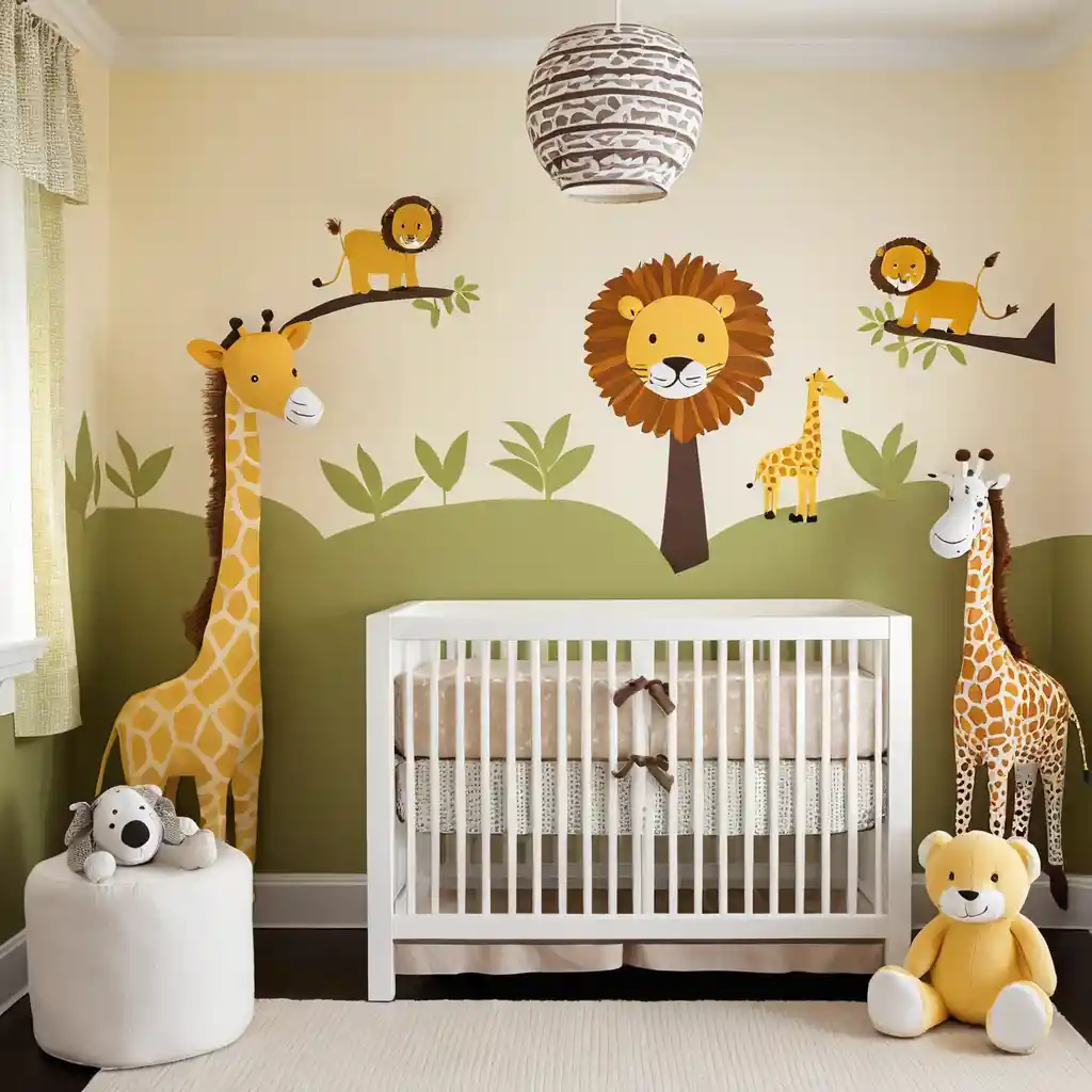 Animal-Themed Baby Room