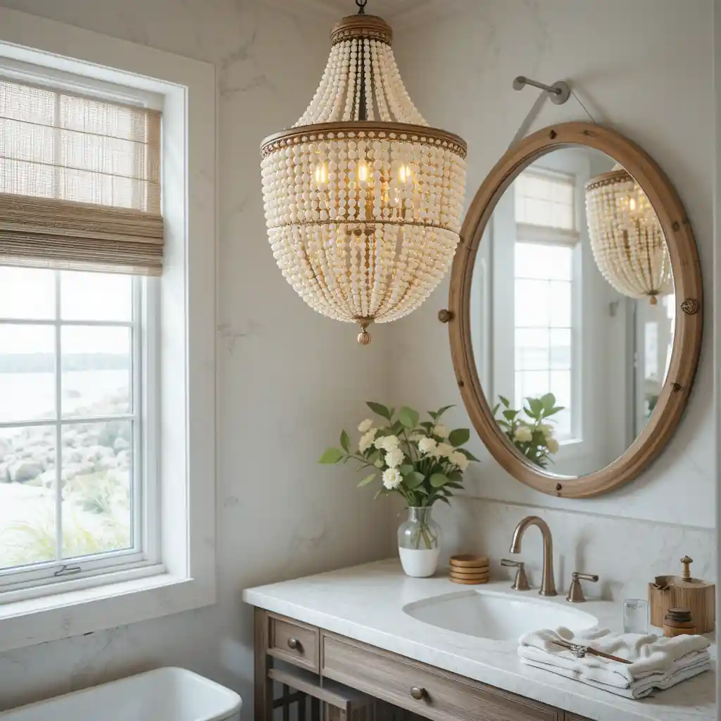 Beaded Chandelier