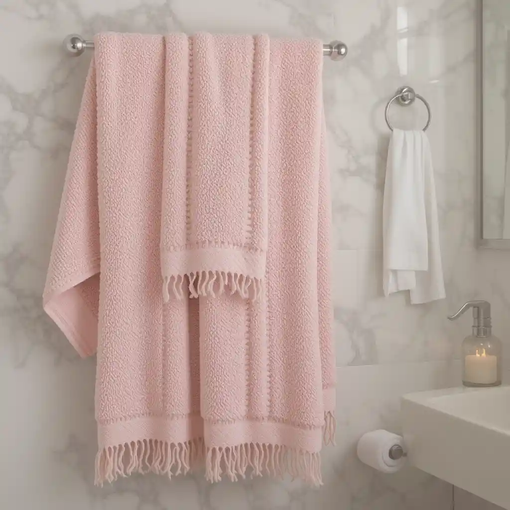 Blush Pink Towels