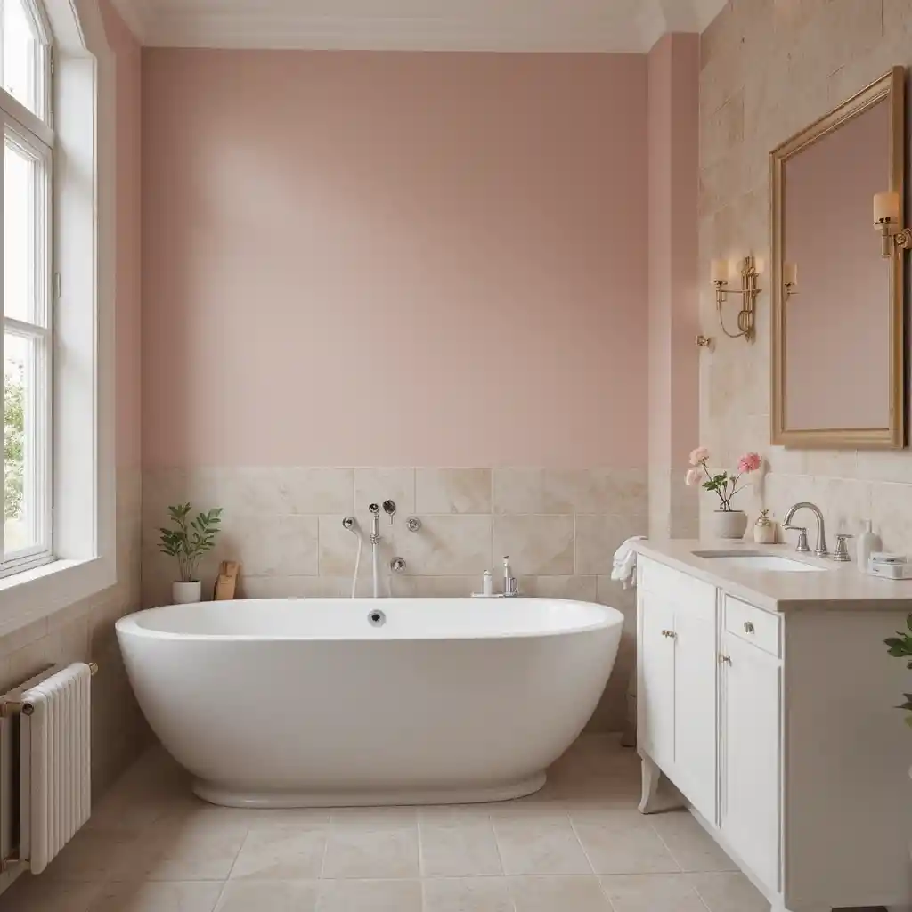 Blush and Beige Combination