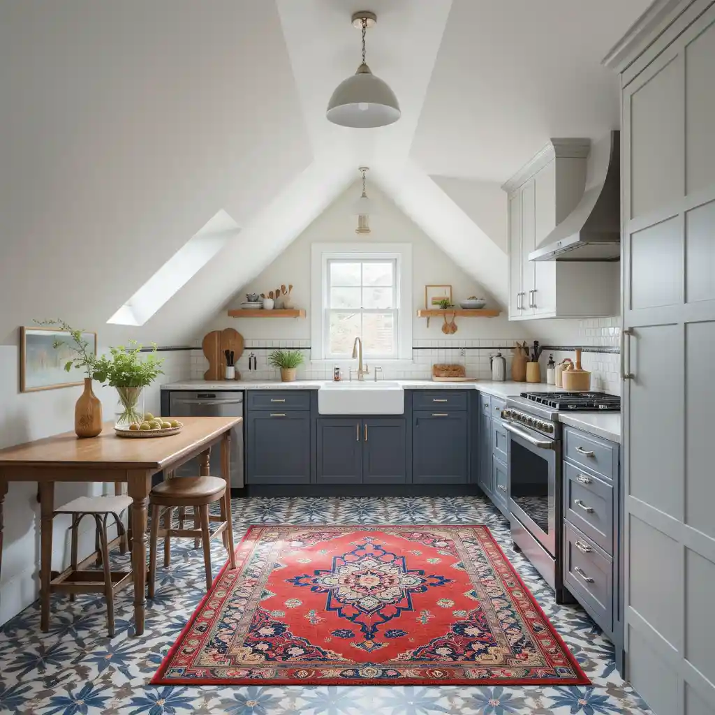 Bold Patterned Flooring