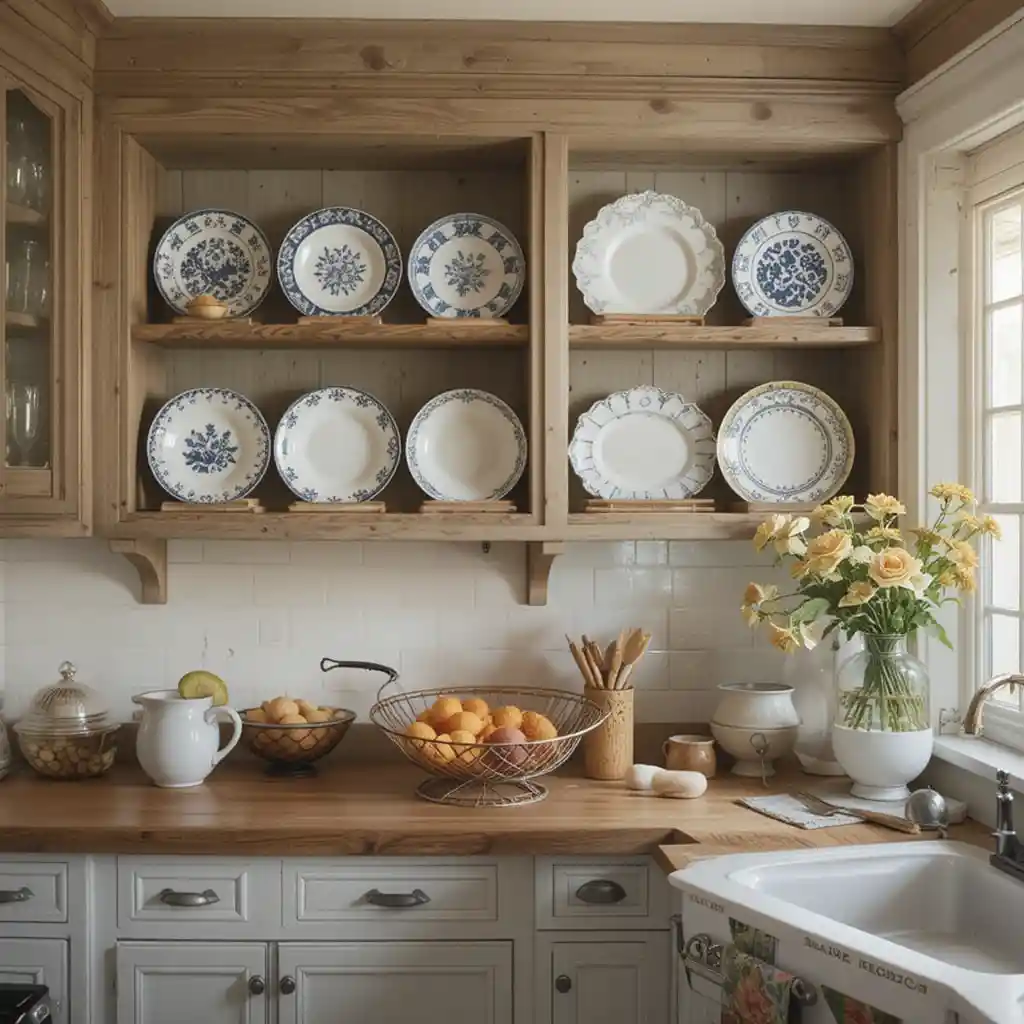 Built-in Plate Racks