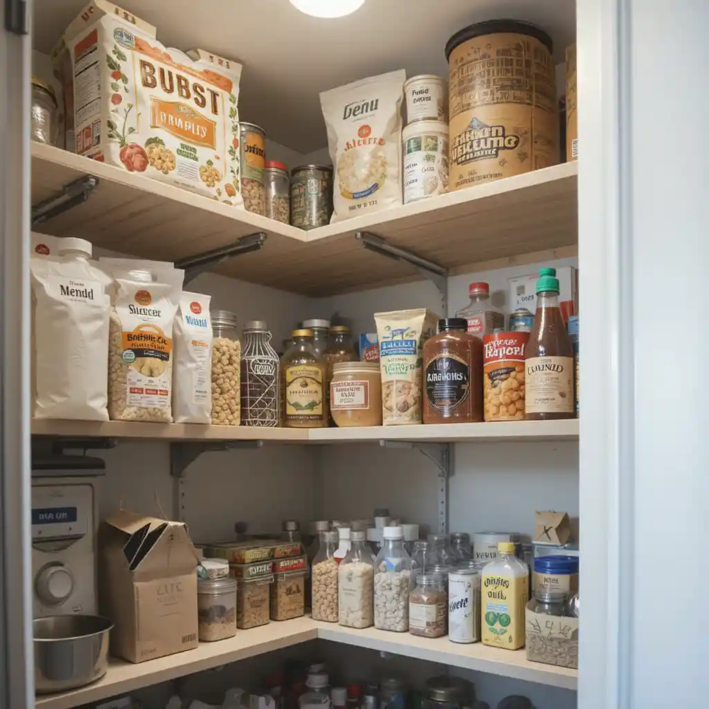 Ceiling-High Shelves for Bulk Storage
