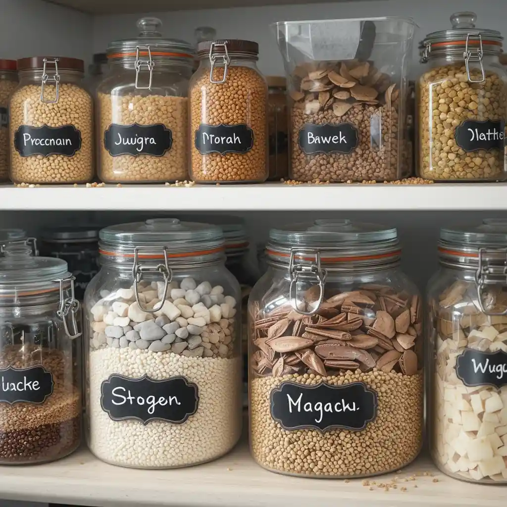 Chalkboard Labels for Quick Identification