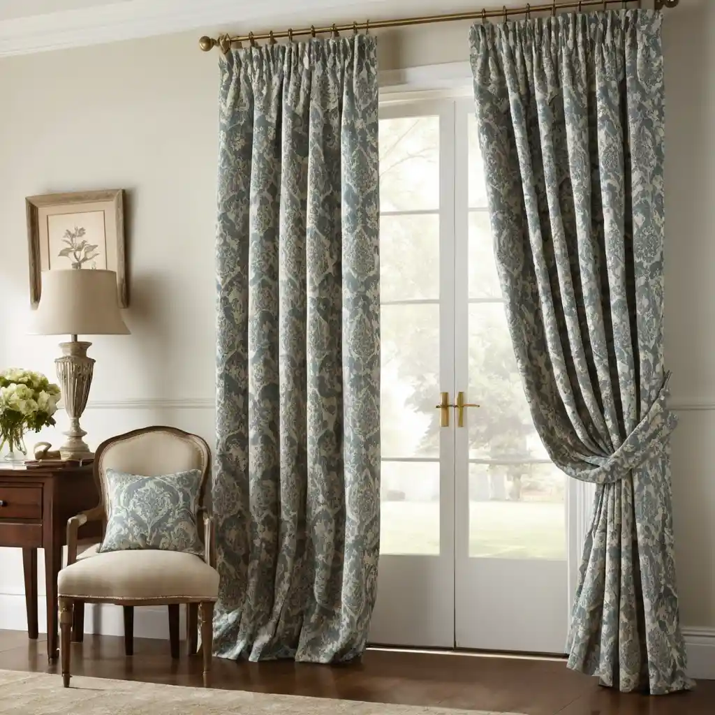 Classic Damask Print