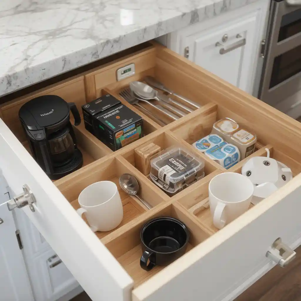 Compact Coffee Drawer System