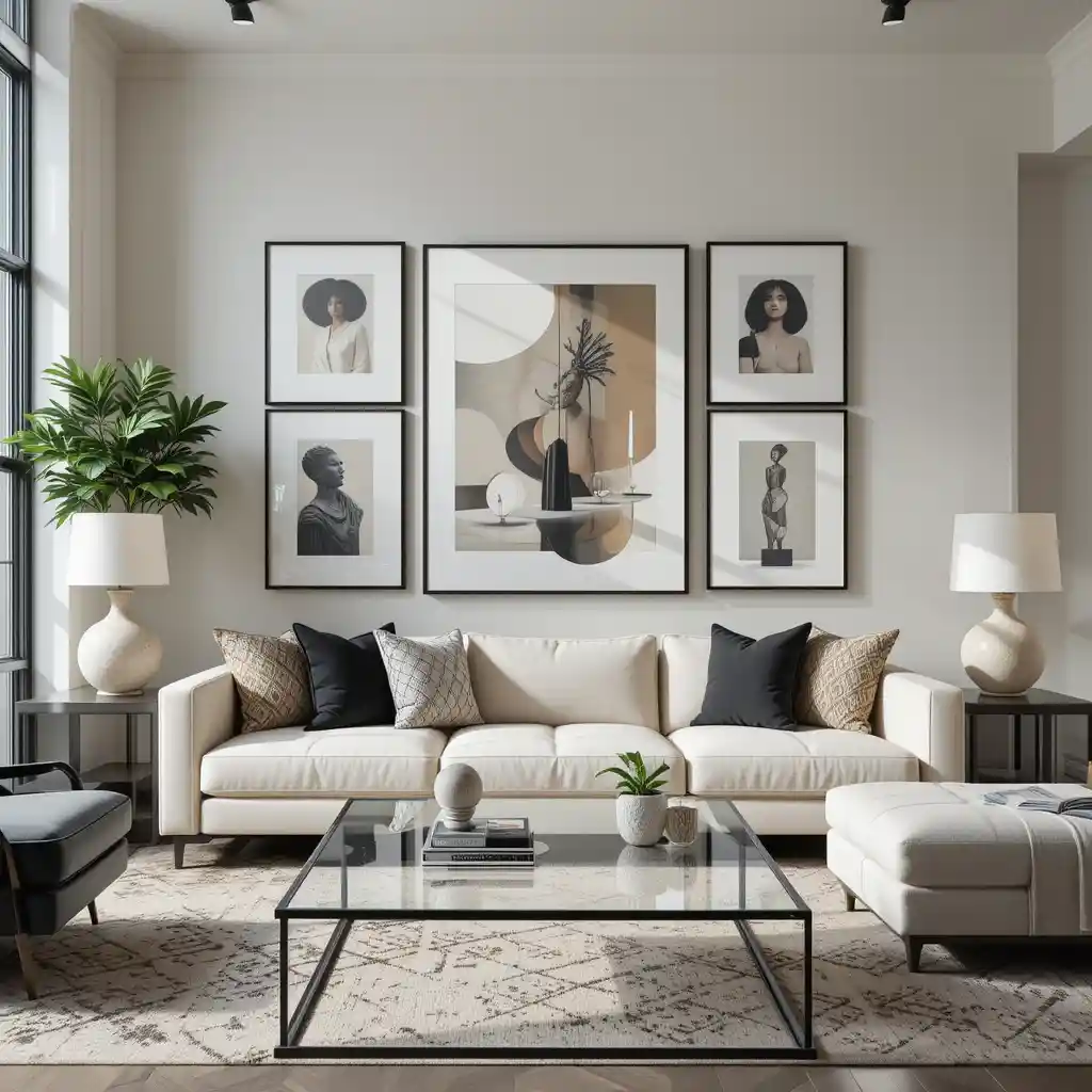 Contemporary Art Gallery Feel