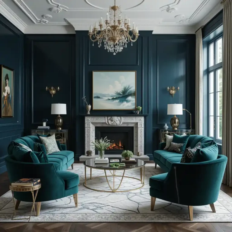 29 Jaw-Dropping Blue and Green Living Room Ideas